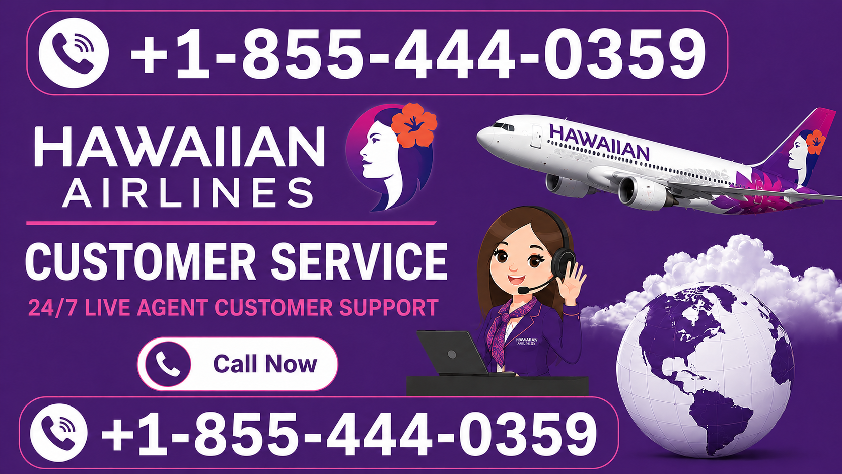 How to Contact HawaiianÂ®Â® Customer Service âï¸ ââ Official 24-7 Support Guideâ - YouTube
